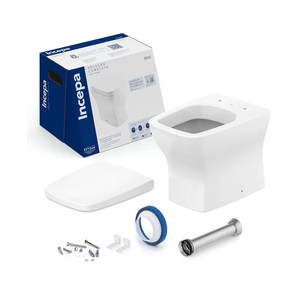 Kit Bacia Convencional e Assento Boss Branco Incepa