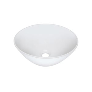Cuba de Apoio Redonda 35 cm Sem Mesa Branco Enda - KZA3