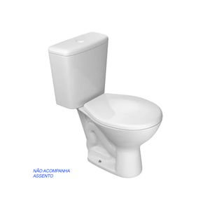 Bacia com Caixa Acoplada Izy Branco - Deca