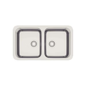 Cuba Inox Dupla 78x45x19cm de Embutir Dora Duo com Acabamento Acetinado 94033112 Tramontina