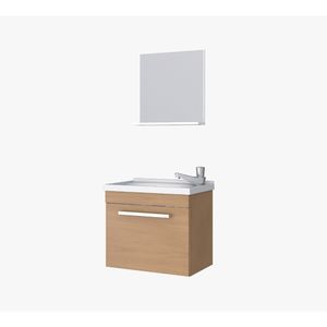 Gabinete de Banheiro com Espelheira 45 cm Agata Jequitiba - Cozimax