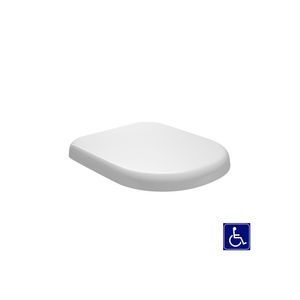 Assento Sanitário Termofixo com Easy Clean e Slow Close Vogue Plus Conforto Acessibilidade Branco - AP.516.17 Deca