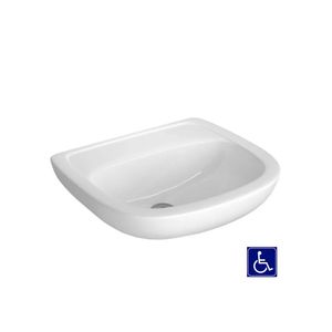 Lavatório Acessibilidade 55 x 47cm Vogue Plus Conforto Branco L.51.17 - Deca