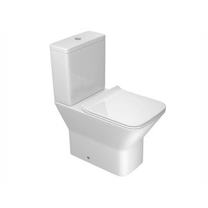 Kit Bacia com Caixa Acoplada e Assento Living Branco KP.340.17 Deca