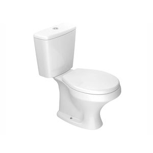Kit Bacia com Caixa Acoplada e Assento Ravena Branco KP.909.17 Deca