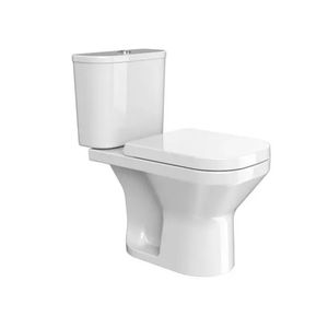 Kit Bacia com Caixa Acoplada e Assento Span Flow Square Branco - Kohler