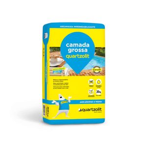 Camada Grossa Impermeabilizante 20kg Quartzolit