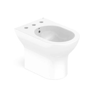 Bidê com 3 Furos para Misturador com Ladrão Nexo Branco - Roca