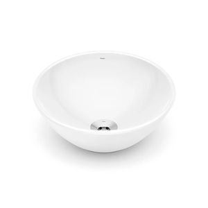 Cuba de Apoio Redonda 35 cm Sem Mesa Branco Loft R1 - Incepa