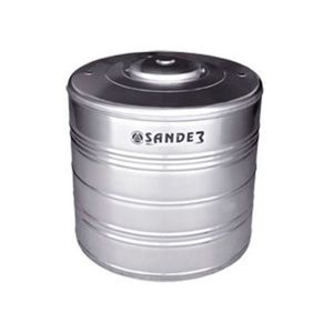 Caixa D'Água em Aço Inox com Tampa AC de 1.500 Litros - Sander