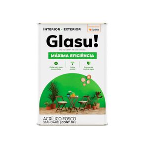 Tinta Branco Neve 18 Litros Suvinil Glasu Maxima Eficiencia