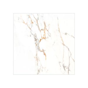 Porcelanato 80 x 80 cm Polido Retificado Calacata Oro Gaudi