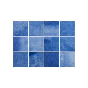 Azulejo 10 x 10 cm Brilhante Noronha Safira Mesch Eliane
