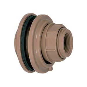 Adaptador Soldável 110mm x 4´ com Anel e Flange para Caixa Dágua - Amanco