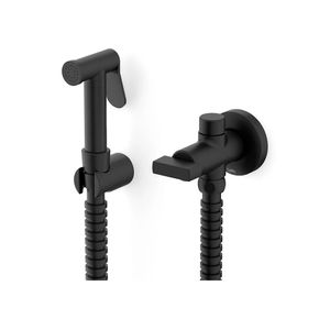 Ducha Higiênica com Derivação Flow Preto Matte - Celite