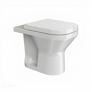 Kit Bacia Convencional e Assento Span Flow Square Branco Kohler