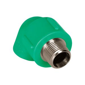 Joelho PPR 90° 25mm x 3/4´ com Rosca Macho Externa Amanco