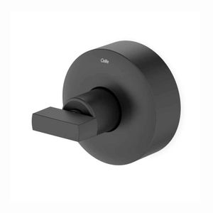 Acabamento para Registro 1/2´, 3/4´ e 1´ Flow Preto Matte Celite