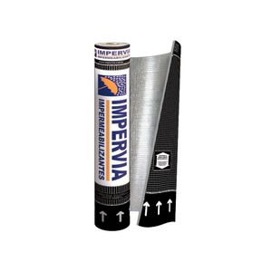Manta Asfáltica Aluminizada 3mm 10m² Tipo 2 - Impervia