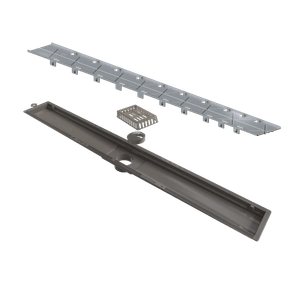Ralo Linear 75 x 7 cm Tampa Oculta Saída Central - Versatile Linear