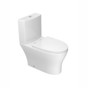 Kit Bacia com Caixa Acoplada e Assento Level Total Clean Branco KP.8520.17 Deca