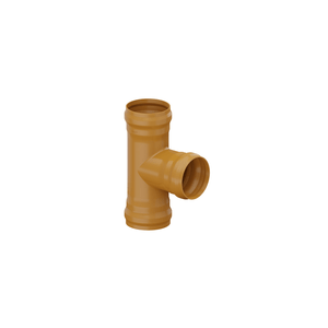 Tê 90º Coletor Ocre BBB 100x100mm Sem Anel Amanco