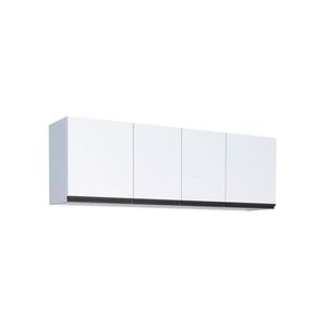 Armário Aéreo em Aço 1,95 Metros Gaia Branco - Cozimax