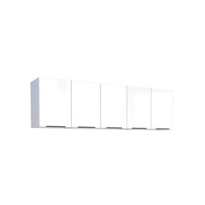 Armário Aéreo em Aço 1,92 Metros Jupiter Branco - Cozimax