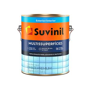 Esmalte Branco Acetinado 3,6 Litros Multissuperfícies Suvinil