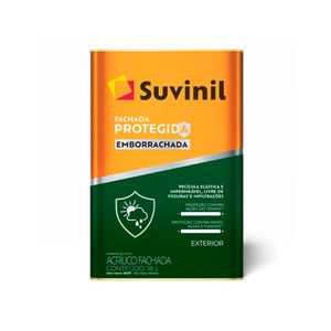 Tinta Emborrachada Branco Neve 18 Litros Suvinil Fachada Protegida
