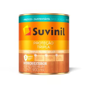 Verniz Brilhante 3,6 Litros Base Água Proteção Tripla Suvinil