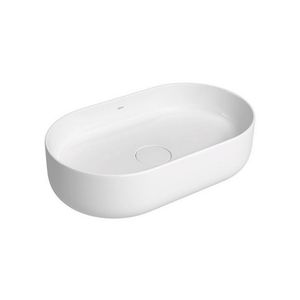 Cuba de Apoio Oval 50 x 30 cm Sem Mesa Branco Slim  L.14050.17 Deca