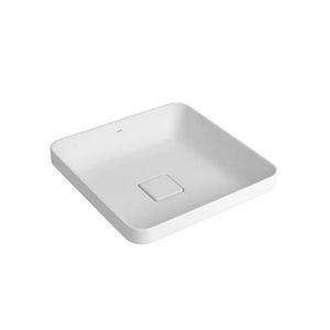 Cuba de Sobrepor Quadrada 40 x 40 cm Slim Branco L.21040.17 - Deca