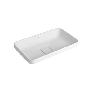 Cuba de Sobrepor Retangular 50 x 30 cm Slim Branco L.23050.17 - Deca